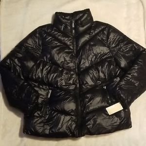 🆕️ Black Michael Kors Hooded Puffer Jacket